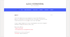 Desktop Screenshot of alenis.com